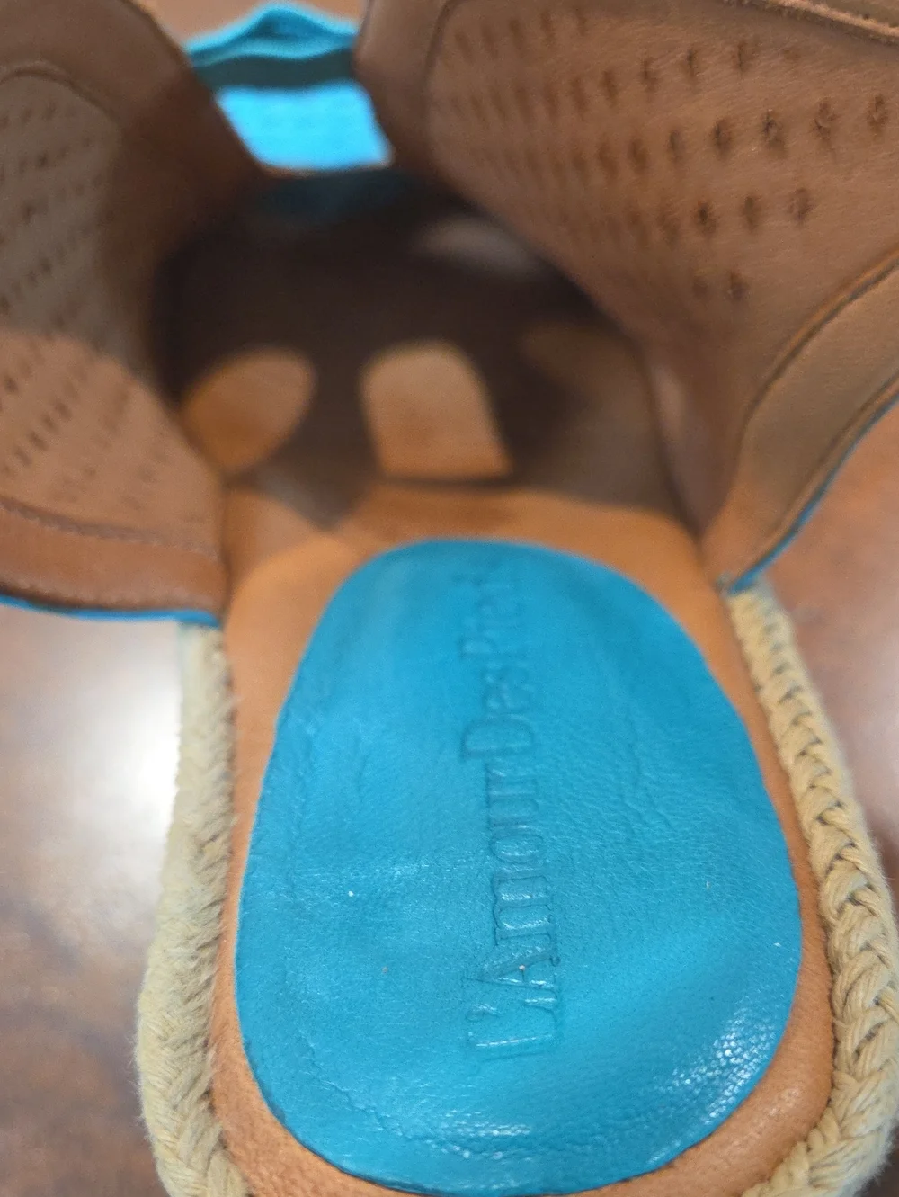 LAmour Des Pieds comfortable turquoise